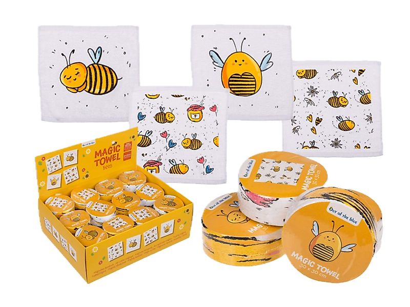 LK Trend & Style Handtuch Magic Baumwolltuch, Biene, (Ein großartiges Gesch günstig online kaufen