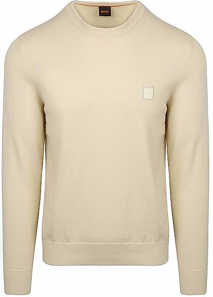 BOSS Pullover Kanovano Off White - Größe M günstig online kaufen