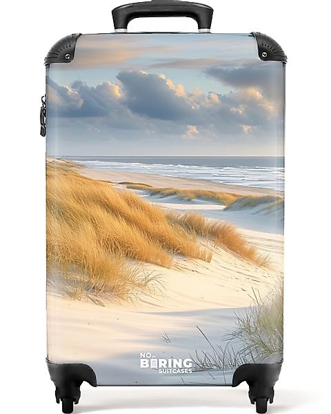 NoBoringSuitcases.com© Hartschalen-Trolley Dünen mit Strandhafer 55x35x20cm günstig online kaufen