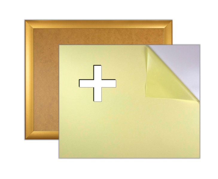 myposterframe Einzelrahmen Bilderrahmen für Rubbel Weltkarte günstig online kaufen