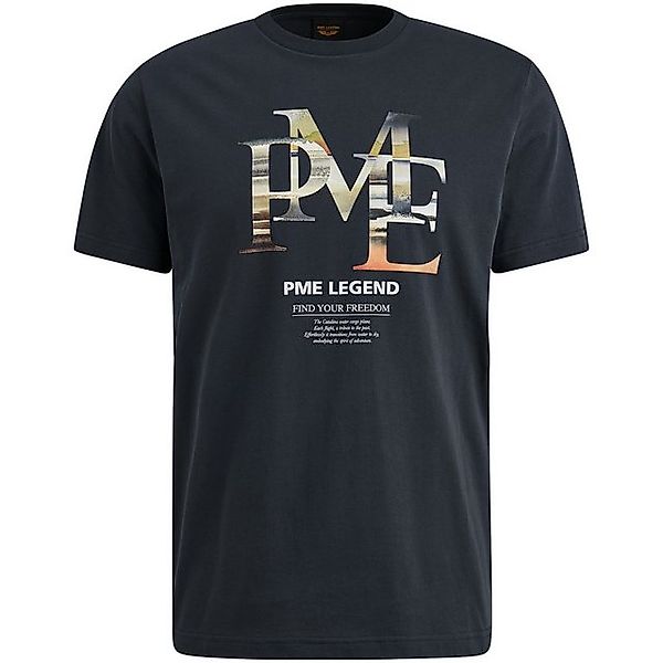 PME LEGEND Kurzarmshirt Short sleeve r-neck single jersey günstig online kaufen