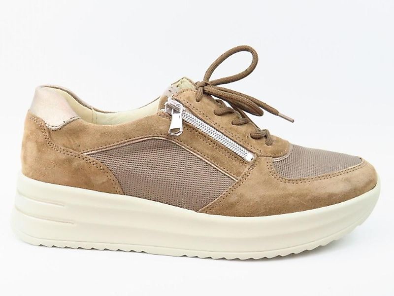 Waldläufer H-Arianna taupe lightgold Slipper günstig online kaufen