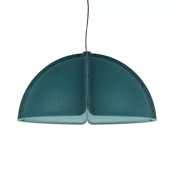 LED-Hängeleuchte Hood 1x23W Ø120cm blaugrün günstig online kaufen