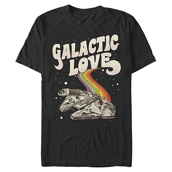 Star Wars - Millennium Falcon Galactic Love Falcon - Männer T-Shirt günstig online kaufen