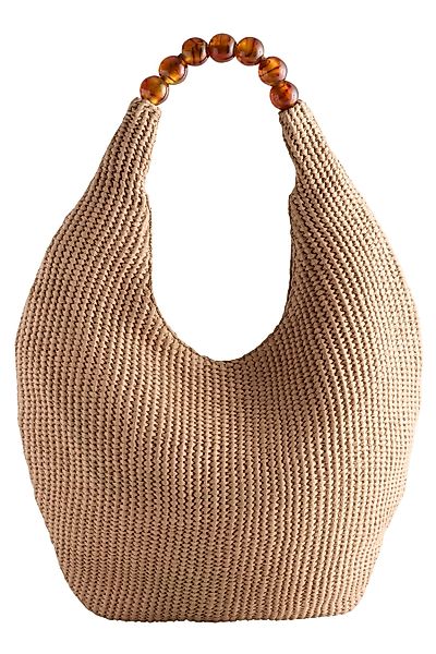 Next Schultertasche Schultertasche aus Bast Kugel günstig online kaufen