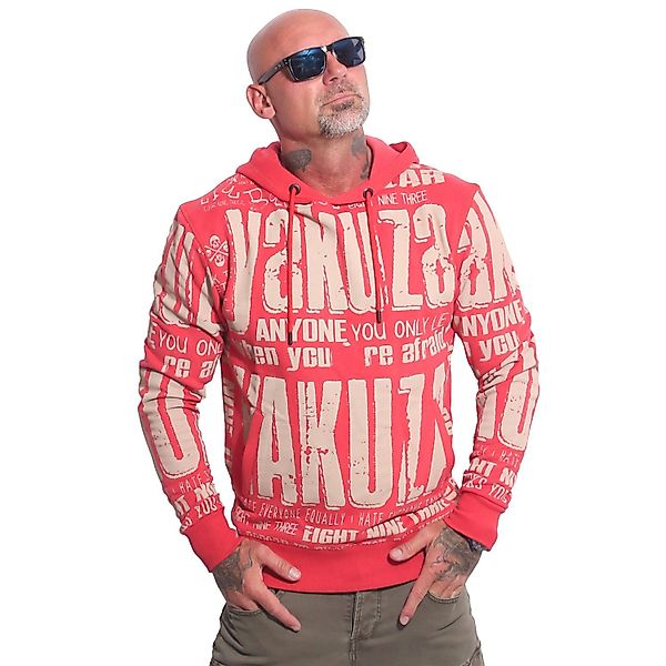 YAKUZA Hoodie Anyone Allover günstig online kaufen