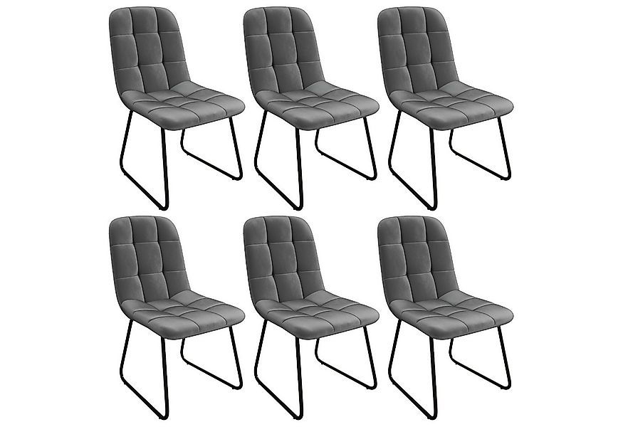 Jiexi Esszimmerstuhl esszimmerstühle 2er/4er/6er/8er set stühle esszimmer k günstig online kaufen