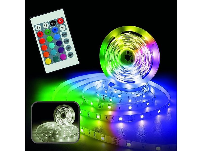 MegaLight LED-Streifen MegaLight Smart LED-Stripe Tuya 3 m RGBW CCT, Dimmba günstig online kaufen