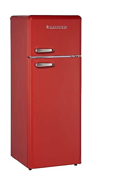 WOLKENSTEIN GK212.4RT FR A++ Kühl-Gefrierkombination 146 cm hoch Rot günstig online kaufen