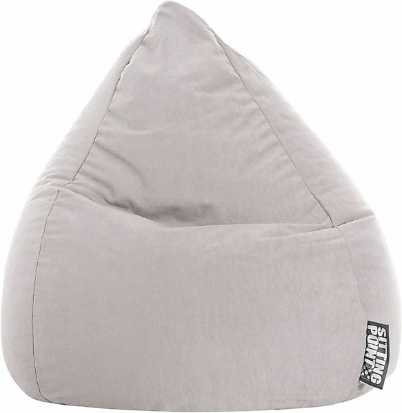 Sitting Point Sitzsack BeanBag Easy 120 l Grau günstig online kaufen