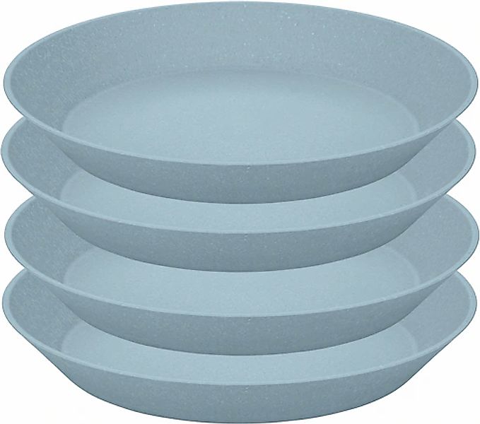 KOZIOL Teller »CONNECT PLATE«, (Set, 4 St.), CO² neutral, Made in Germany. günstig online kaufen