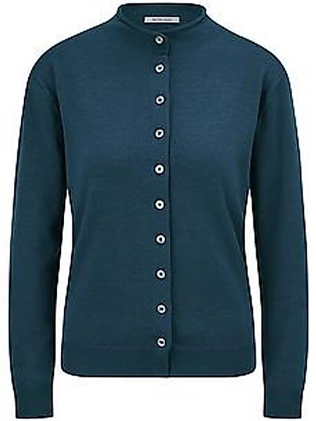 Strickjacke Peter Hahn türkis günstig online kaufen