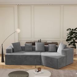 OKWISH Sofa Ecksofa,Loungesofa mit Wolken Kombinationssofa, günstig online kaufen