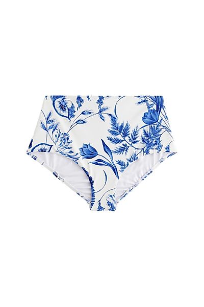 Next Bikini-Hose Bedruckte Bikinihose mit hohem günstig online kaufen