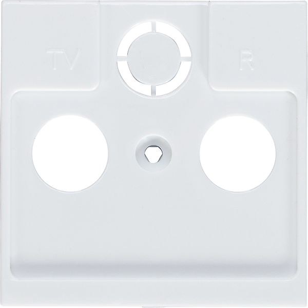 Elektromaterial SAT-Abdeckung Leonie Weiß günstig online kaufen