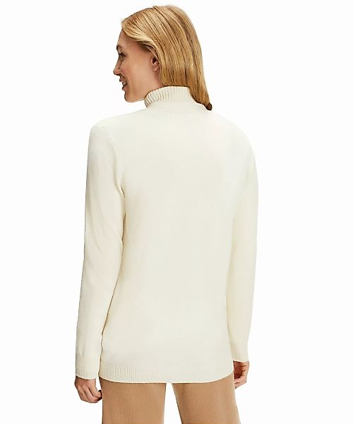 FALKE Damen Jacke V-Ausschnitt, M, Weiß, Uni, Kaschmir, 64166-204003 günstig online kaufen