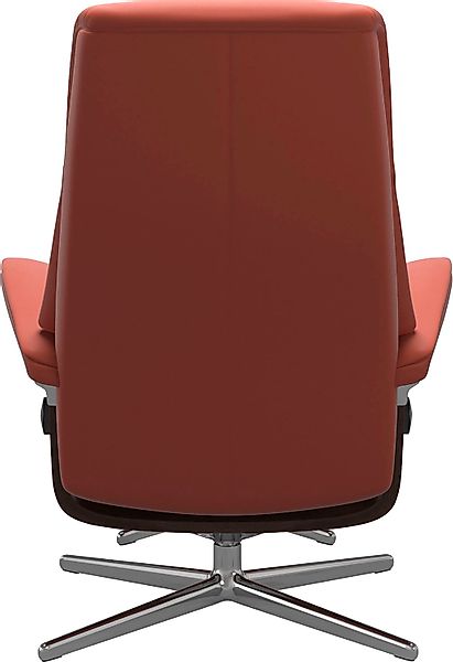 Stressless Relaxsessel "View" mit Cross Base, Größe S, M & L, Holzakzent Br günstig online kaufen