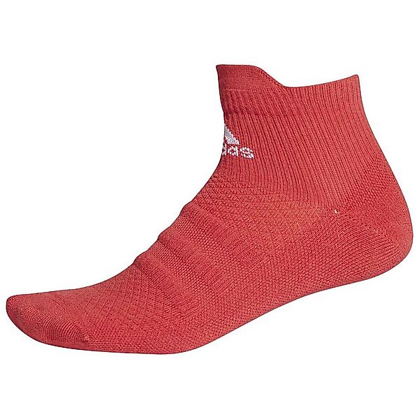 Adidas Alphaskin Ankle Lighweight Cushion Socken EU 40-42 Glory Red / White günstig online kaufen