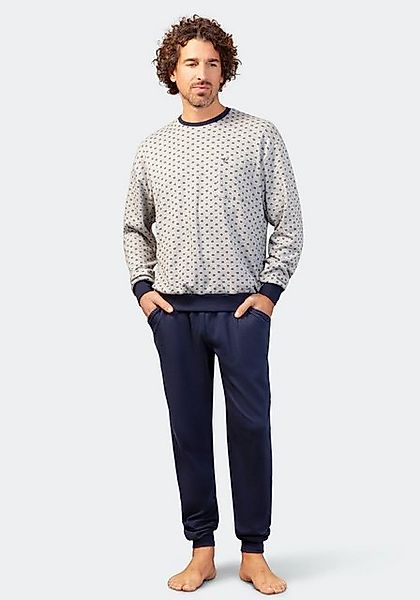 Hajo 5-Pocket-Hose Schlafanzug mit Bündchen, Premium Cotton/Feininterlock günstig online kaufen