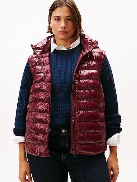 Tommy Hilfiger Curve Steppweste "CRV LW PADDED SLIM VEST", in großen Größen günstig online kaufen