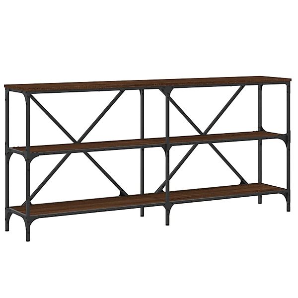 vidaXL Beistelltisch Konsolentisch Braun Eichen-Optik 160x30x75 günstig online kaufen