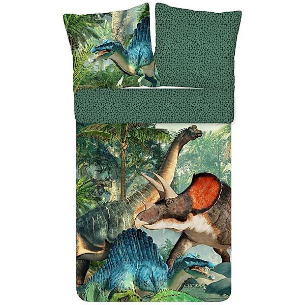 ESPiCO Kinderbettwäsche Dinos Trendy Bedding, Renforcé, günstig online kaufen