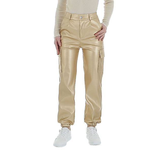 Ital-Design Lederimitathose Damen Freizeit (86365173) Stretch günstig online kaufen