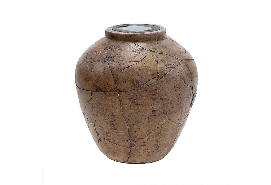 IC Gardenworld Dekovase Deko Vase in Antik-Look mit LED Solar Beleuchtung, günstig online kaufen