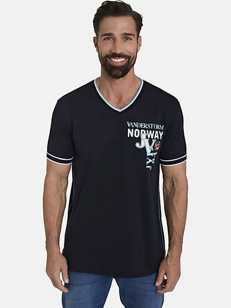 Jan Vanderstorm T-Shirt HELLAUG mit Ziernähten an der Seite günstig online kaufen