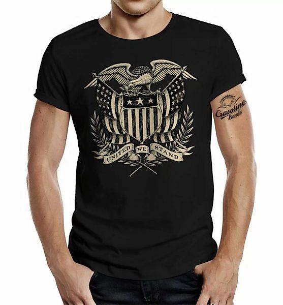 GASOLINE BANDIT® T-Shirt für US Fans: United We Stand günstig online kaufen