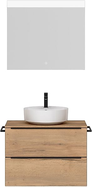 nobilia Badmöbel-Set "Alvene" vormontiert, mit Soft-Close, 2 Stk. tlg. günstig online kaufen