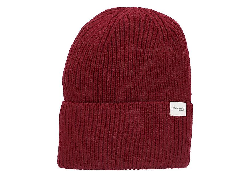 Antonio Strickmütze Antonio Winter Strickmütze Beanie mit Umschlag W23/24 b günstig online kaufen