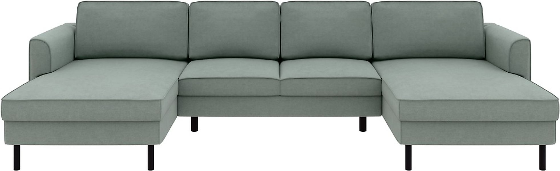 Home affaire Wohnlandschaft "Booster II, whlw. mit Schlaffunktion & Bettkas günstig online kaufen