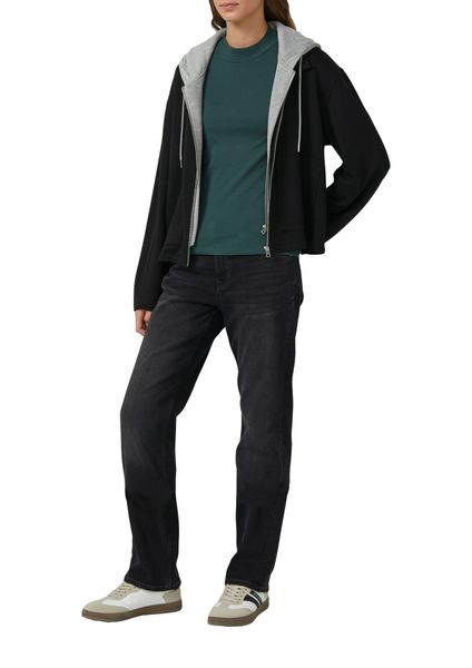 s.Oliver T-Shirt Sommershirt mit Stehkragen und günstig online kaufen