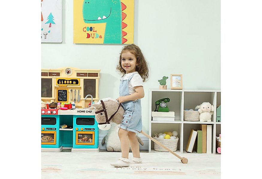 AIYAPLAY Steckenpferd für Kinder ab 2 Jahren, (Pferdekopf-Stab, 1-tlg., Pfe günstig online kaufen