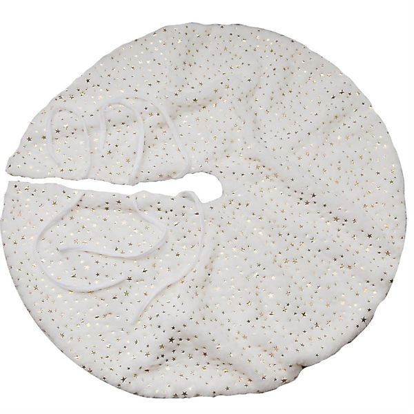 MARELIDA Weihnachtsbaumdecke Baumteppich Sterne Baumrock Tannenbaumdecke günstig online kaufen