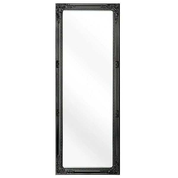 Beliani Wandspiegel FOUGERES Schwarz 3x50x130 günstig online kaufen