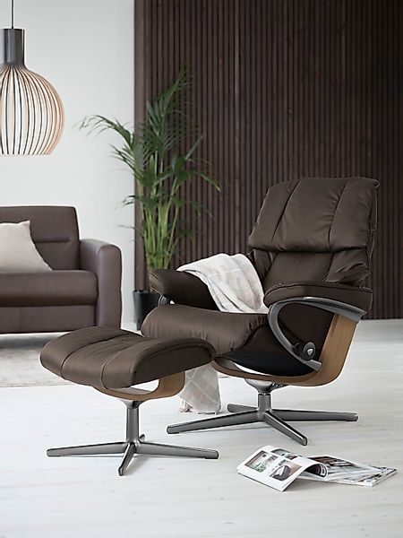 Stressless® Relaxsessel »Reno« Set, Relaxsessel mit Hocker, mit Hocker, mit günstig online kaufen