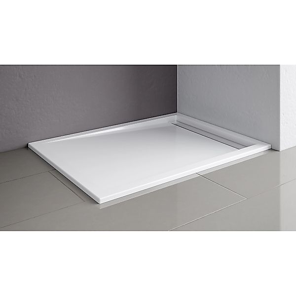 Schulte Duschwannen-Set Extraflach Rechteck 120 cm x 90 cm Alpinweiß günstig online kaufen