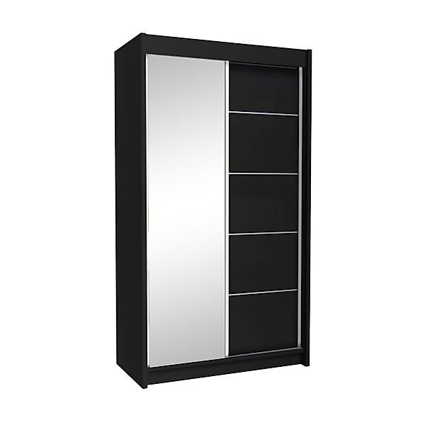 Beautysofa Schwebetürenschrank Marika (Garderobenschrank mit Spiegel günstig online kaufen