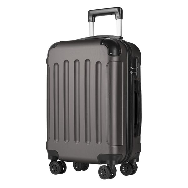 yonsly Hartschalen-Trolley Rollkoffer Trolley Reisekoffer Handgepäck günstig online kaufen