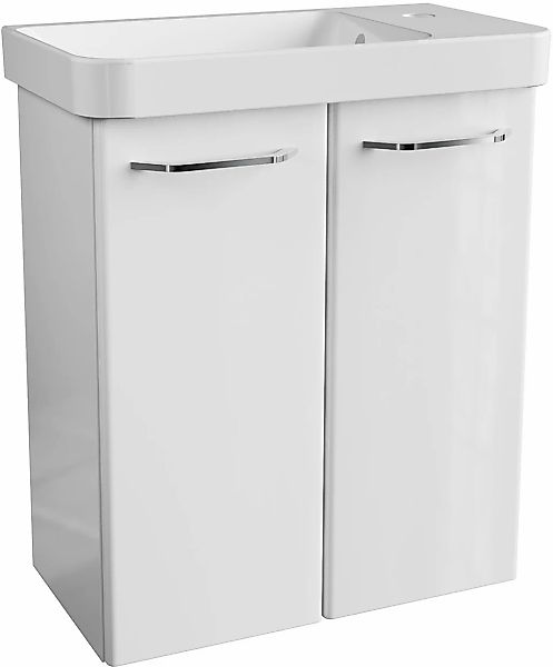 FACKELMANN Waschtisch "Mini-Gäste-WC-Set MILANO" 2-teilig, Badmöbel, Breite günstig online kaufen