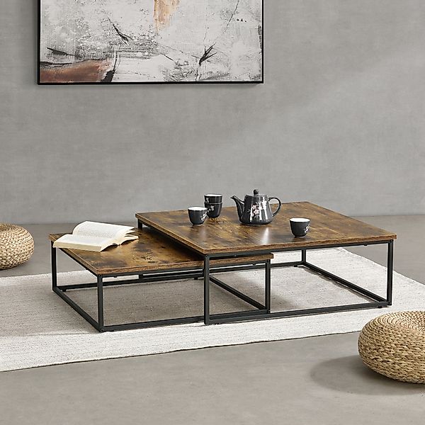 en.casa Couchtisch (2er-Set), Haninge 2er Set günstig online kaufen