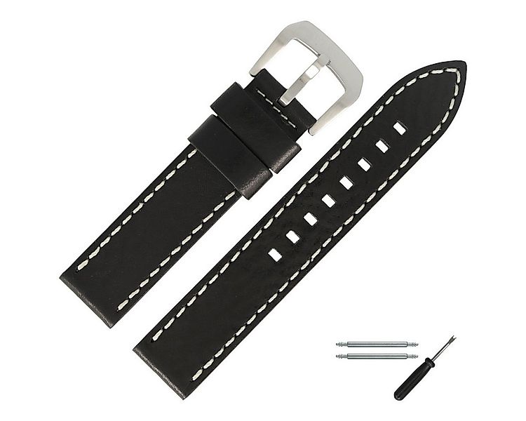 MARBURGER Uhrenarmband 20mm Leder günstig online kaufen