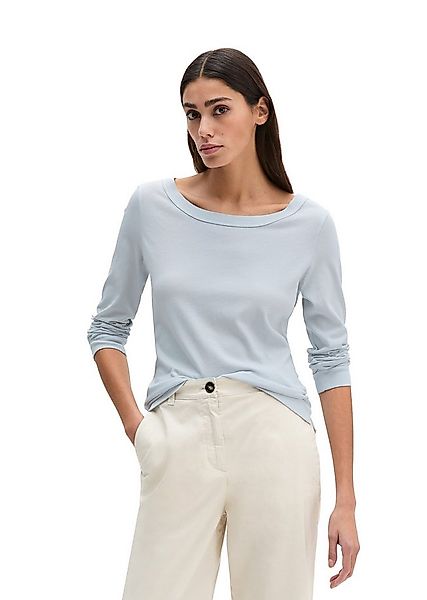 Marc O'Polo Langarmshirt aus weichem Baumwoll-Single-Jersey günstig online kaufen