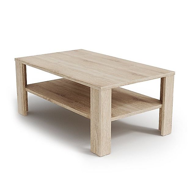 Vicco Couchtisch, Sonoma, 100 x 60 cm, Kippbar günstig online kaufen