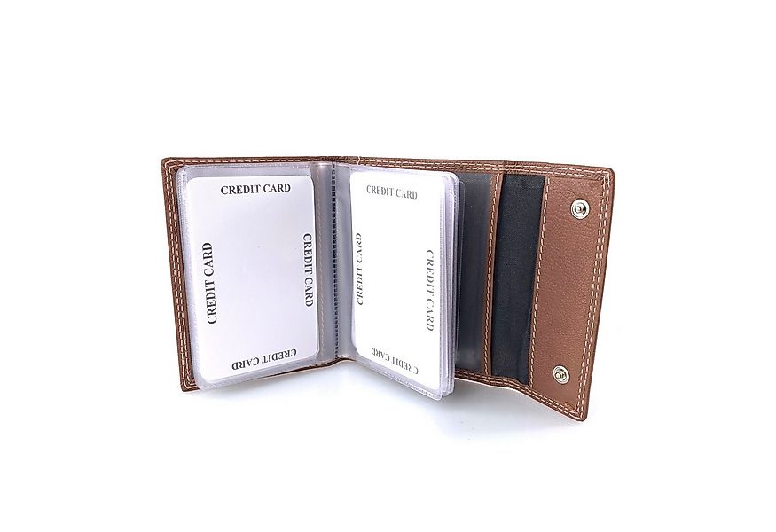 L&B Kartenetui Rindsleder Ausweishülle, RFID-Schutz integriert >2321< Dokum günstig online kaufen