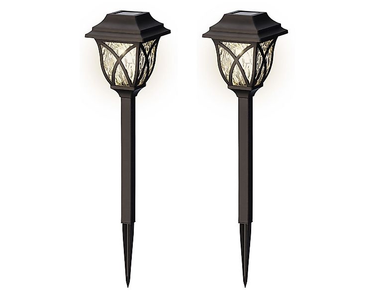 Lumineo LED Solarleuchte, Dauerlicht, warmweiß, LED günstig online kaufen