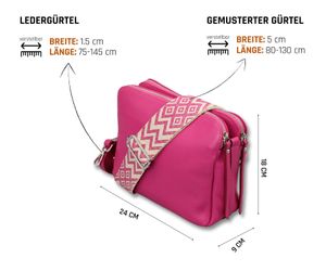 Adel Bags Schultertasche MARA Umhängetasche für günstig online kaufen
