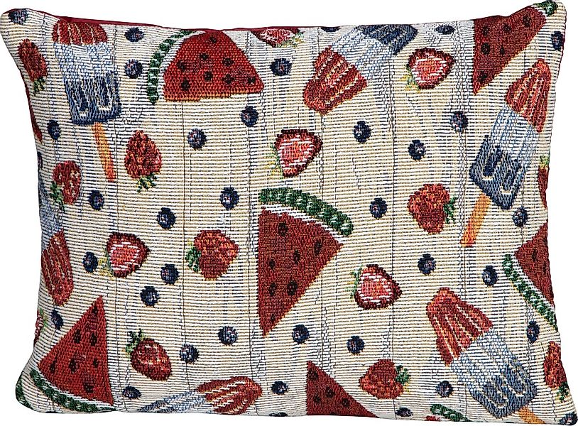 SPRÜGEL Dekokissen "Hello Summer" mit Früchten günstig online kaufen